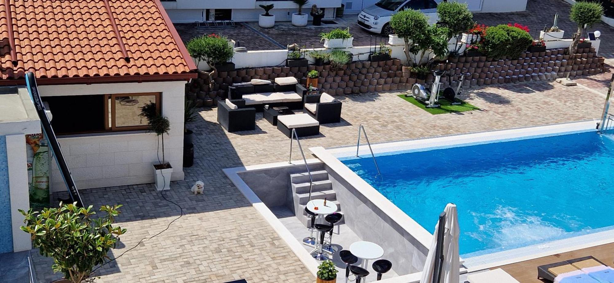 Apartments Silva With A View Of Sea Trogir Chambre photo